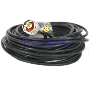 N Macho a RP-SMA Macho Antena WIFI Extensión de Cable Coaxial RG58 cable Flexible 5M