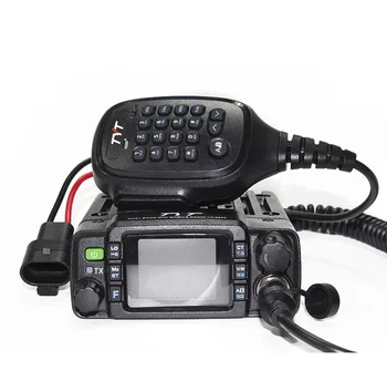 TYT TH-8600 IP67 Impermeable de Doble Banda de Mini Coche de Radio Móvil 25W Powful VHF 136-174Mhz UHF400-480Mhz 200CH Coche de la Estación de Radio de Jamón