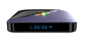 10PCS MUCHO A95X F3 Aire II RGB Cuadro de TV Android 11 Amlogic S905W2 4 gb de RAM y 64 GB Dual Wifi 4K 60fps VP9 BT5.0 Set Top Box