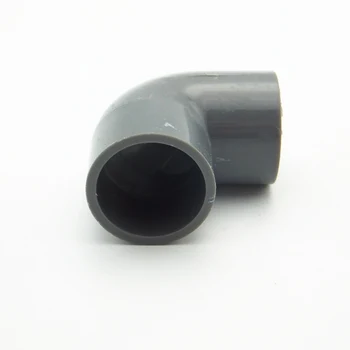 50mm ID de 90 Grados Codo de Tubo de PVC de la Articulación de la Guarnición de Tubo Acoplador Adaptador de Conector de Agua Para Riego de jardines Sistema de BRICOLAJE