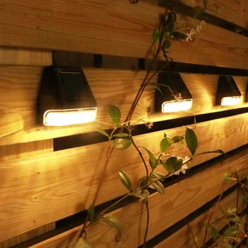 Impermeable al aire libre Solar del LED Lámpara de Luz Inteligente de Control de la Valla del Jardín Lámparas Decorativas Patio de su Casa Balcón de la Escalera de la Puerta de la Luz Solar