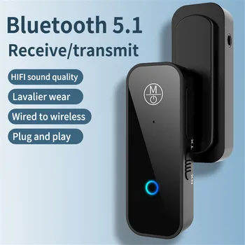 2 en 1 Inalámbrica Bluetooth 5.0 Transmisor-Receptor de Adaptador de Jack de 3,5 mm Para Carro de Música de Audio Aux Receptor de los Auriculares de manos libres