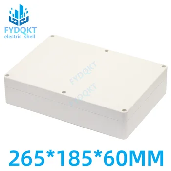 265x185x60mm de Plástico impermeable de la caja de Seguridad caja de alimentación Electrónica de la carcasa del instrumento de cableado Exterior