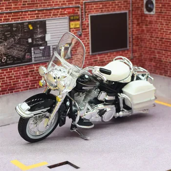 Maisto 1:18 1968 Harley FLH Electra Glide de la Motocicleta de la Aleación Modelo Fundido a presión de Metal de Juguete de Calle Motocicleta Modelo de la Colección de Regalos a los Niños