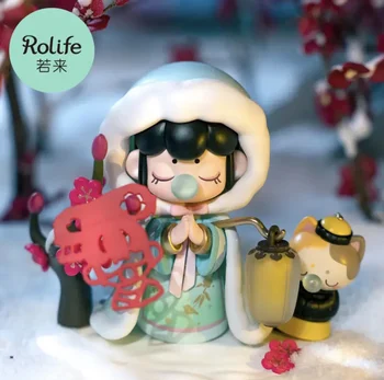 NanciX Leyenda de Zhen Huan de marca compartida, jardín de ciruela escena de la caja de la persiana de Acción de Anime Figuras de la Niña de los Regalos de Cumpleaños de Juguetes Kawaii Adornos