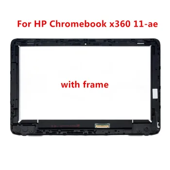 Pantalla Táctil LCD de Montaje Con Marco Para HP Chromebook x360 11-ae 11-ae000 11-ae040nr 11-ae020nr 2MW53UA#ABA