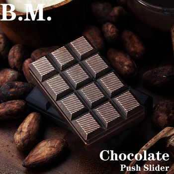 B. M. Chocolate Empuje el Deslizador de la EDC de Descompresión Juguetes de la yema del Dedo Gyro