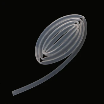6 mm x 8 mm OD de Silicona de Grado alimenticio Tubo Tubo de 1m Transparente 50LB