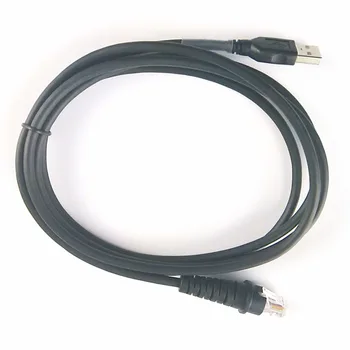 2pcs/lot RS232 a USB Escáner de código de Barras por Cable, 2M(7feet),Para Honeywell Cuántica IS3480