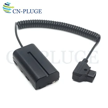 SmallHD 702 Pantalla Cable de Alimentación NP-F550/NP-F570/970 Poder Acoplador de CC Analógica de la Batería Cable de Primavera