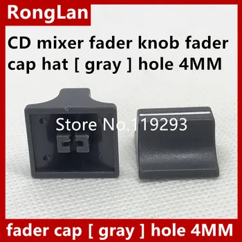 [BELLA]CD mezclador fader perilla de fader cap hat [ gris ] agujero de 4 mm--10PCS/LOTE