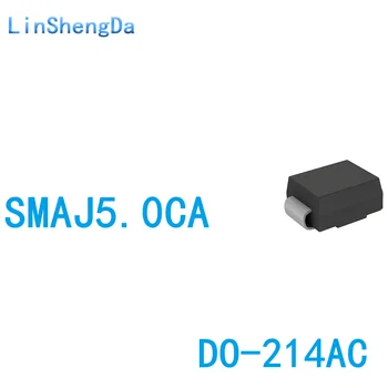 10PCS SMAJ5.0CA P6SMAJ5.0CA Bidireccional de los TELEVISORES de Supresión de Transitorios Diodo Chip DO-214AC