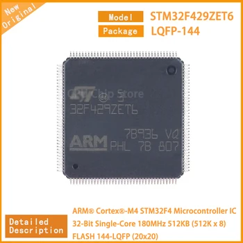 1~5Pcs Nueva STM32F429ZET6 STM32F429 STM32F4 Microcontrolador IC de 32 Bits de un Solo Núcleo 180MHz 512KB (512K x 8) 144-LQFP