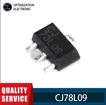 10PCS Nueva original, genuina CJ78L09 3% SOT-89 0.1 A/9V/0,5 W lineal circuito regulador de voltaje de chip