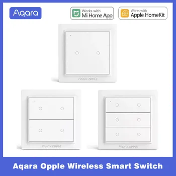 Original Aqara Opple Wireless Smart Switch De La Versión Internacional Zigbee 3.0 Sin Cableado Necesario Trabajar Con Mijia App