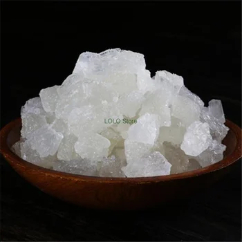 Calidad Premium Misri Mishri Cristal de Azúcar Cristalizado Bultos de Rock de la Dulce Candy 100gr-1000gr