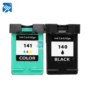 Marca 2Pk cartucho de tinta compatible para HP 140 141 para 5363 D4263 6413 J5783 J5783 J6413 C4283 C4343 C5283 D5363 impresora