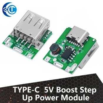TIPO-C 5V Impulsar el Paso del Módulo de Poder de Litio LiPo de Carga de la Batería de la Junta de Protección de la Pantalla LED de USB para el BRICOLAJE Cargador 134N3P tipo-c