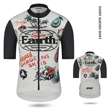 Nueva KIAE 2023 Verano Camisetas de Ciclismo Transpirable Hombres Y Mujeres de Manga Corta Ciclismo Ropa MTB Triatlón Ropa Ciclismo Hombre