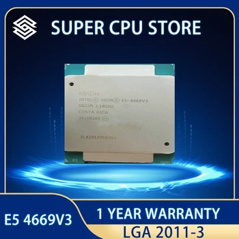 Процессор Intel ® Xeon ® QS версии , E5-4669V3 ГГц, 18 ядер, 40 Мб, E5 2,1 V3 4669, LGA2011-3