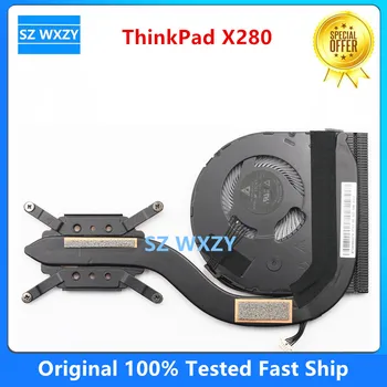 Nuevo Original Para Lenovo ThinkPad X280 Portátil de Refrigeración de la CPU Cooler del Disipador de calor del Ventilador 01LX665 01LX666 DC5V 0.45 UN 100% Probado Buque Rápido