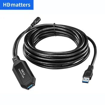 USB 3.0 cable de extensión cable de 3M 5M 10 M 0.3 m USB 3.0 a macho a Una hembra para PC portátil