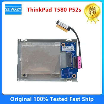 Original Soporte del HDD Con juegos de Cable Para ThinkPad T580 P52s SSD NVMe M. 2 Adaptador de FRU 01YR466 01YR457 450.0CW02.0001 SC50Q58222