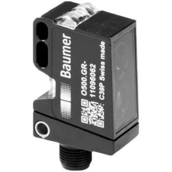 Baumer O500.GP-11096064 Supresión de Fondo Difuso Sensor Reflectante Conector M12