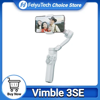 FeiyuTech Oficial Vimble 3SE de 3 Ejes Gimbal de Mano Portátil y Plegable para el iPhone 14 Max Pro de Samsung S23