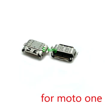 2-50PCS Para Motorola Moto Uno P30 Jugar XT1941-2 conector USB Puerto de Carga del Conector del Zócalo