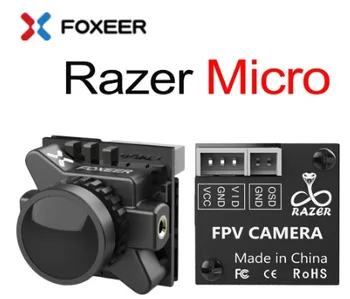 Foxeer Razer Micro HD 5MP 1.8 mm M8 1200TVL PAL NTSC 4'3 FPV de la Cámara con OSD 4.5-25V Imagen Natural del FPV de Carreras de drones