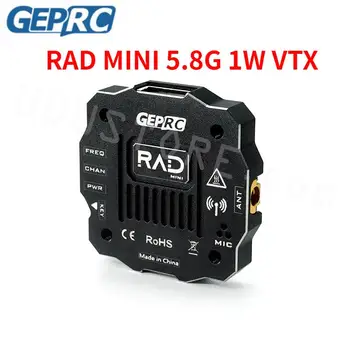 GEPRC RAD MINI 5.8 G 1W VTX Imagen de la Transmisión de Video y Micrófono Integrado 25mW/200mW/500mW/1000mW/PIT Modo de Largo alcance de los Drones
