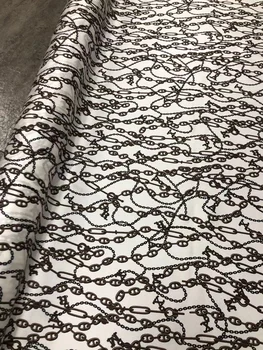 El nuevo Tejido de Seda de la Cadena de 21 Mm de Sarga de una Camisa de Tela de Seda de 50 cm x 140 cm