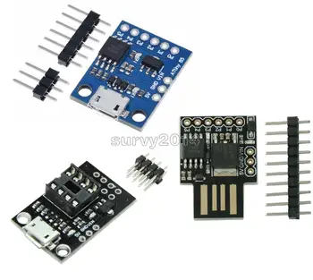 Azul Negro TINY85 Digispark Kickstarter Micro Junta de Desarrollo ATTINY85 módulo para Arduino IIC I2C USB