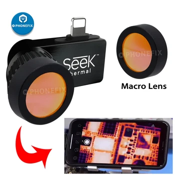 La lente Macro para Buscar Compact PRO de la Cámara Térmica de Cerca enfoque de lente de Aumento para el Teléfono PCB Detección de Fallas Herramienta de