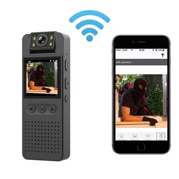 JOZUZE 1080P Wifi Mini Cámara Portátil Grabador de Vídeo Digital Usado de Policía de Cuerpo Pequeño Cam de la Visión Nocturna DVR Miniatura Camcorde