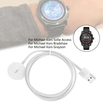 Portátil Soporte de Carga Muelle de Reloj Inteligente Cargador Cable de Michael Ko-rs Acceso Smartwatch