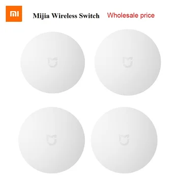 Efectuar Ventas de Xiaomi Mijia Zigbee Smart Switch Wireless Smart Home Accesorios para el Dispositivo de la Casa del Centro de Control de Trabajar con Mi Casa de la Aplicación