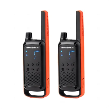 T82 al aire libre linterna radio de dos vías walkie-talkie Motorola gmrs de radio de dos vías de radio de mano walkie talkie para guardias de seguridad