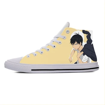 Anime del Manga de dibujos animados Comic Haikyuu Kageyama Tobio Casual Zapatos de Tela de Alta Ligero Transpirable 3D de Impresión de las Mujeres de los Hombres Zapatillas de deporte